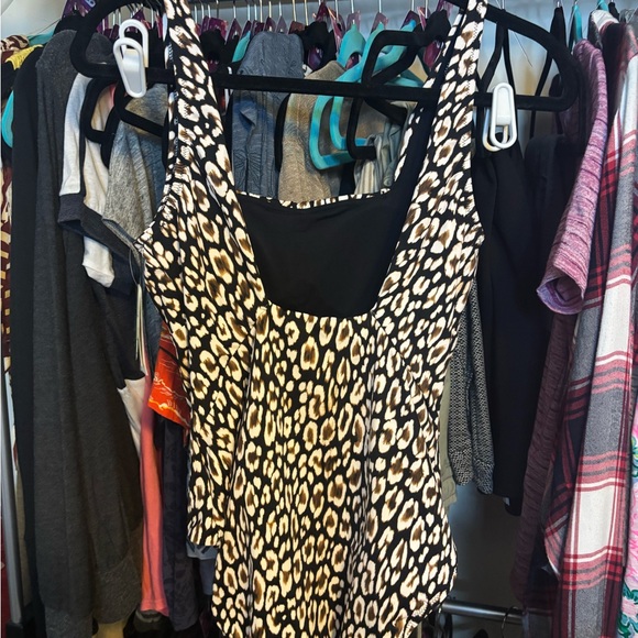 Tommy Bahama Leopard Print One Piece Swimsuit - Picture 2 of 4